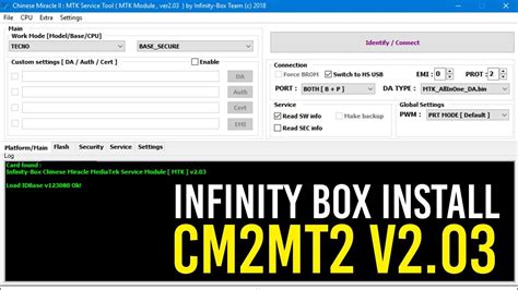 InfinityBox CM2MT2 Smart Card Not Found Dongle Firmware 